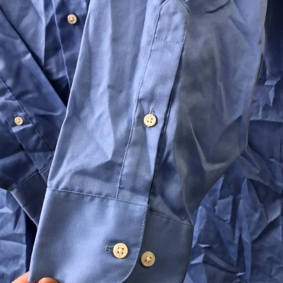 Geoffery Beene Button Down Collared Shirt with Pocket - Picture 9 of 12